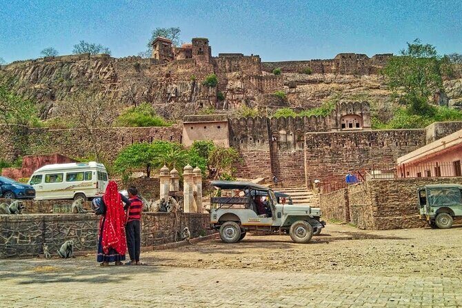 03 Days Private Ranthambore Wildlife Safari Tour From Delhi - Day 2’s rhythm: safari time, a hotel reset, then fort plus more driving