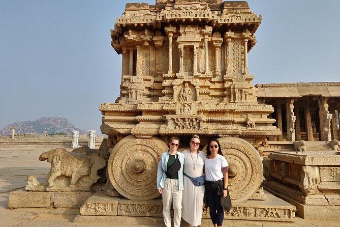 1 day private tour of Hampi world heritage site in car with professional guide - King’s Balance: the legend behind a stone frame