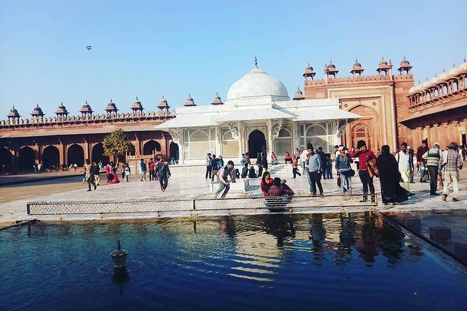 1-Day Private Tour to Agra with 3 UNESCO world Heritage from Delhi by Train - Taj Mahal at First Light-ish: Why the 1.5-Hour Guided Stop Matters