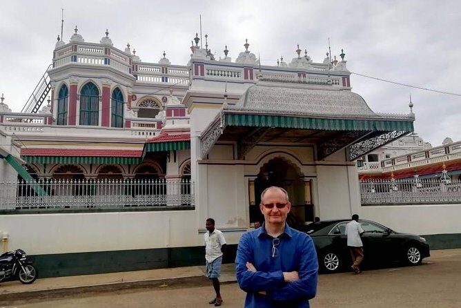 2 day Chettinad tour from Chennai to Palatial mansions with Guide by flight - Day 1 in Trichy: Sittanavasal Cave Temple and Kudumiyanmalai