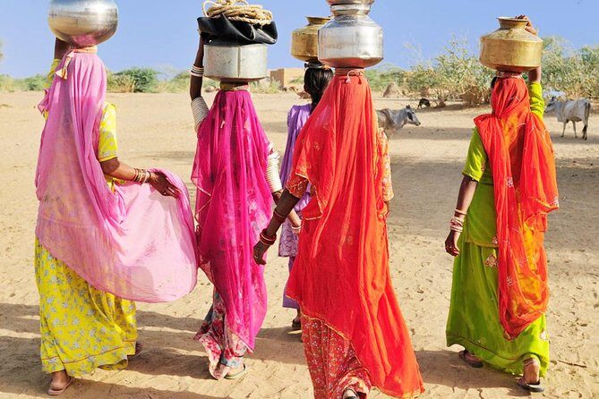 2-Night Desert Experience with Luxury Camp from Jaisalmer - Desert national park crossings and village views: what you’re really seeing