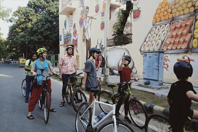 3.5-Hours South Delhi Private Bike Tour with Lodi Art District - Meeting in Nizamuddin and the 11:30 start at the YMCA area