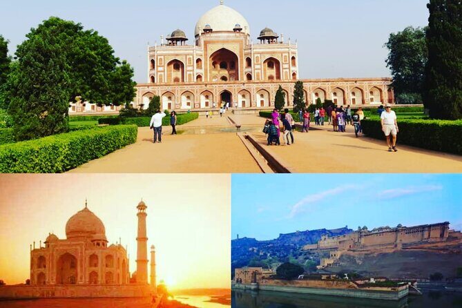 3 - Day Private Golden Triangle Tour : Delhi, Agra,and Jaipur - Day 1 in Delhi: Humayun’s Tomb, India Gate, and Qutub Minar