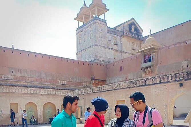 3-Days Private Golden Triangle Tour-Delhi,Agra,Jaipur - Jaipur day: Amer Fort to City Palace, then Jal Mahal and Hawa Mahal