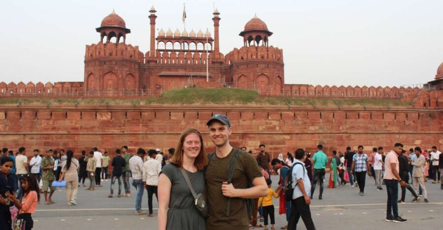 4-Day Luxury Golden Triangle Tour to Delhi,Agra and Jaipur - Delhi half-day tour: Qutub Minar, Lotus Temple, India Gate, and Agrasen Ki Baoli