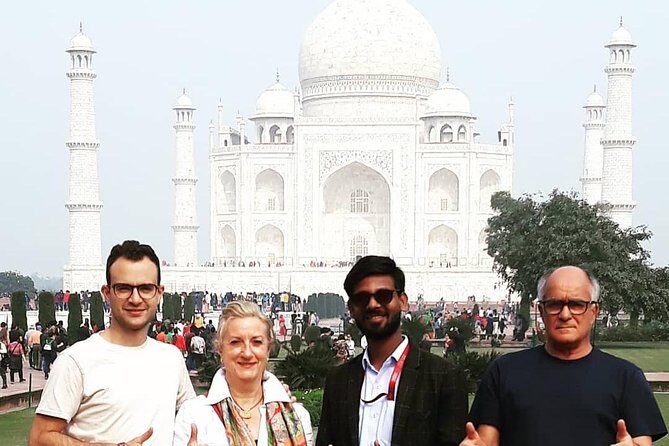 4 Nights, 5 Days Golden Triangle Tour From Delhi - Day 1 in Delhi: Raj Ghat, India Gate, Lotus Temple, Qutub Minar, Humayun’s Tomb