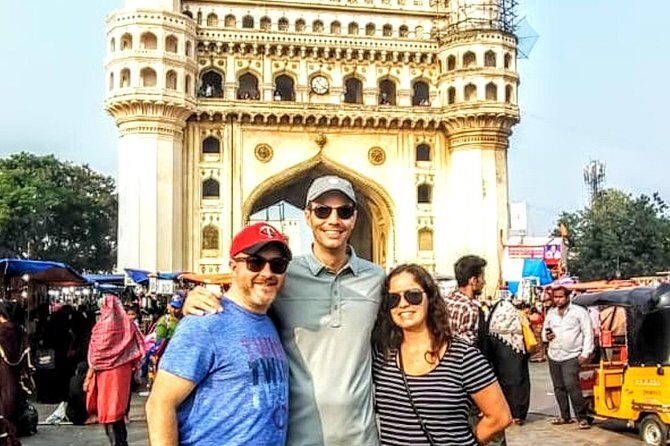 4Hr Experiential Tour of Hyderabad's Historic & Cultural Old City - Charminar and Char Kaman: views, photo angles, and the stair-rule reality
