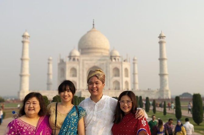 5-Day Golden Triangle Tour from Delhi - Delhi Morning: Humayun’s Tomb, Qutub Minar, Jama Masjid, and Gandhi at Raj Ghat
