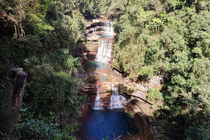 6-Days Assam Meghalaya Tour Package - Day 5: Umngot Boating, Krang Suri Road, and Turquoise-Water Waterfalls