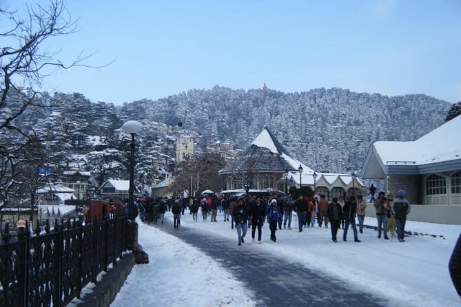 7 Days Tour of Shimla,Manali,Chandigarh from Delhi includes,Hotel & Vehicle - Day 4: Shimla arrival with a Mall Road walking tour