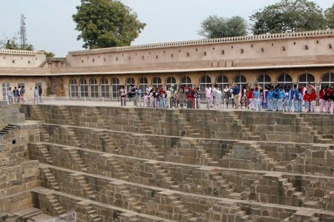 Abhaneri Chand Baori Stepwell Day Tour from Jaipur - Chand Baori Stepwell: Stonework, Drought-Era Water Storage, and Big Details