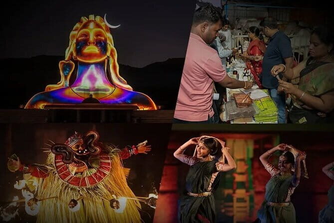 Adiyogi 3D Light Show – A Spectacle of Light, Sound - Coimbatore - The 3D projection mapping: the main event