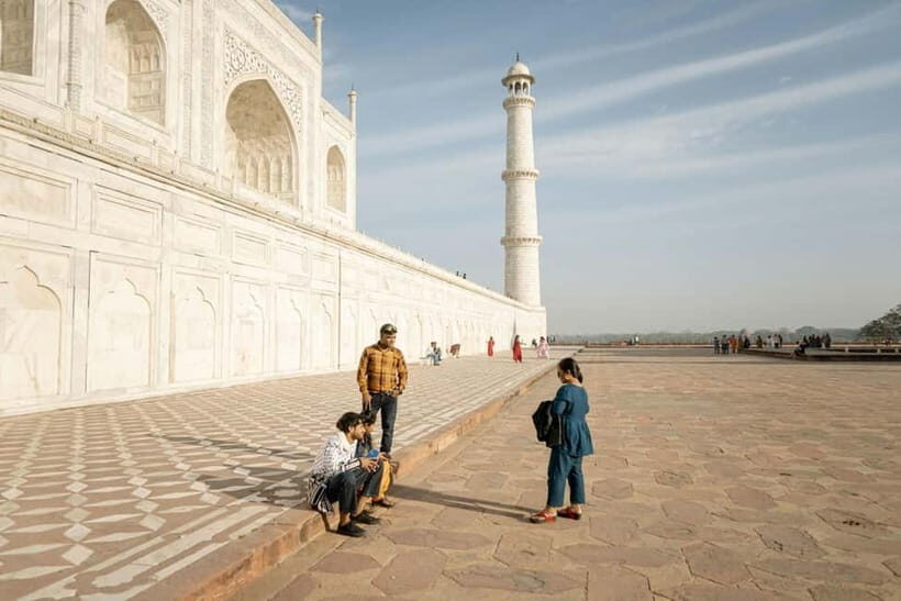 Agra: Private Sightseeing Half-Day Tour with Guide by Car - Taj Mahal with express entry: pace it your way, then learn why