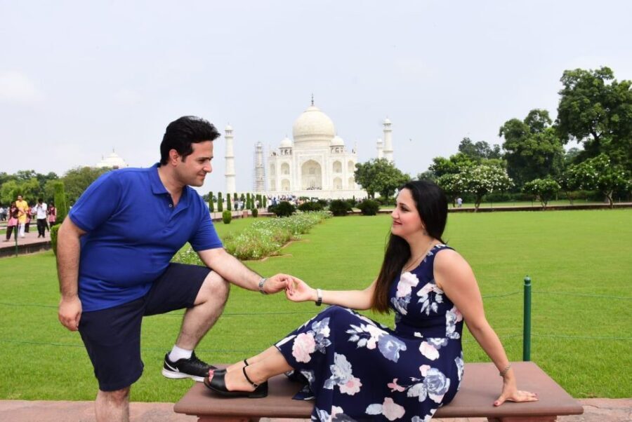 Agra: Taj Mahal and Mausoleum Tour with Skip-the-Line Entry - Pickup in Agra with an AC car: less hassle, fewer delays