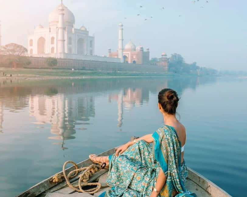 Agra: Taj Mahal Vip Tickets with Guide & Backside Boat Ride - Inside the Taj Mahal: Guided Viewing Without the Guesswork