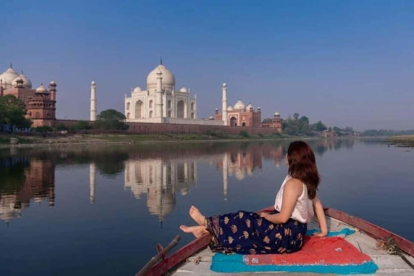 Agra: Taj Mahal Vip Tickets with Guide & Backside Boat Ride - VIP Express Entry: Skipping the Worst Waiting at the Taj