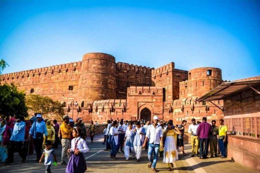Agra: Tajmahal and Agra fort Entry tickets with Tour Guide - Taj Mahal + Agra Fort together: the best half-day combo in Agra