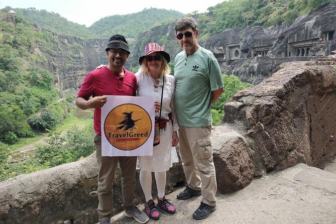 Ajanta Caves Guided Day Tour - Return drive to Aurangabad, with an optional village stop
