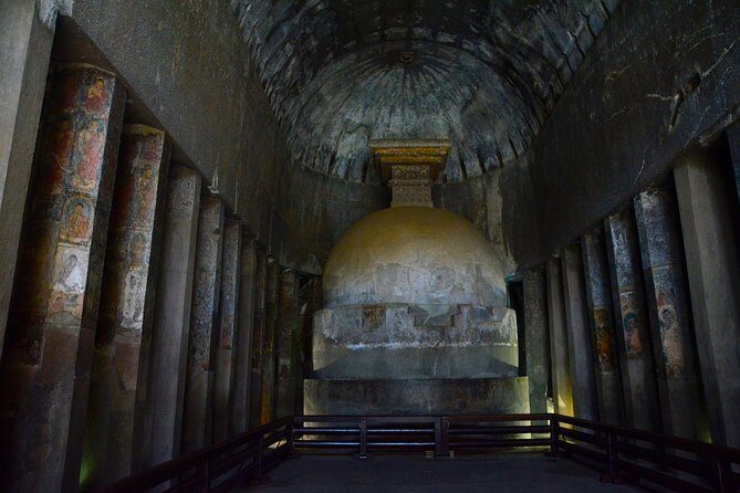 Ajanta & Ellora Caves, Aurangabad and Lonar Meteor Lake, 6 days from Mumbai - Lonar Crater Lake and Daitya Sudan Temple: meteor impact meets strange science