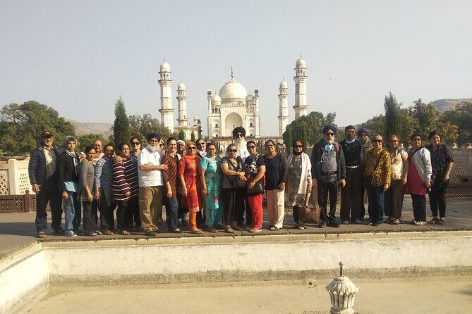 Ajanta Ellora Tour Package in Air Condition Vehicle with Driver - Day 2 in Practice: Ellora Caves, Daulatabad Fort, and Bibi ka Maqbara