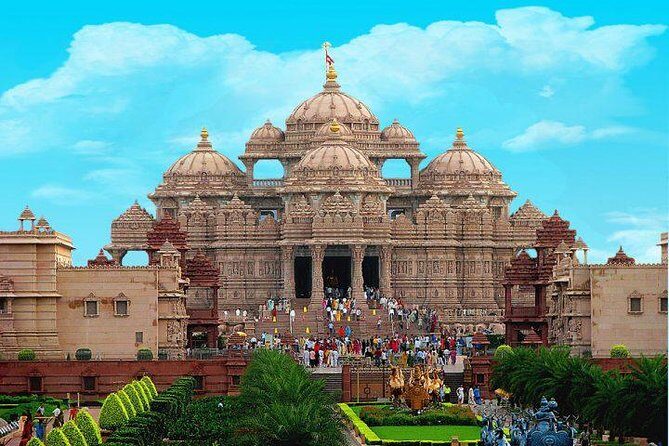 Akshardham Temple Tour Exhibition, Light & Water Show with Transfers - The Exhibition Section: Hall of Values and Visual Storytelling