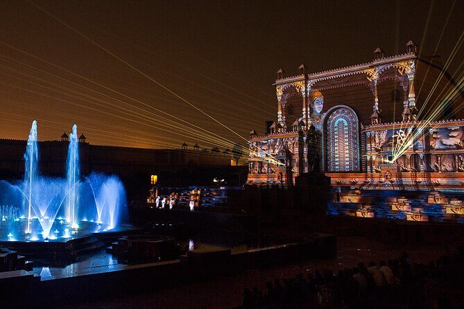 Akshardham Temple With Light & Sound Show - The Evening Schedule: Pickup at 5 PM, Show at 6 PM
