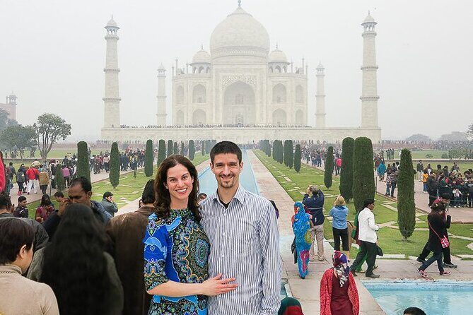 All Inclusive Taj Mahal & Agra Tour by Superfast Train From Delhi - Agra welcome at Agra Cantt: name boards and quick orientation