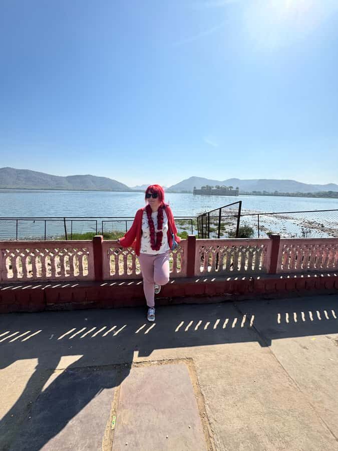 Amber Fort & Jaipur City Tour- Half or Full Day (with Guide) - Jal Mahal on Man Sagar Lake: the Water Palace photo stop