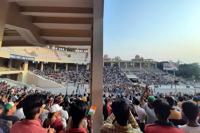 Amritsar Wagah Border Flag Ceremony. - Museum Stop on the Amritsar–Lahore Highway: 300 Acres and a 144-Foot Sword