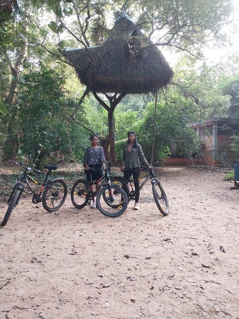 Auroville: Nature Trail Forest Cycling Adventure - The 1.5-hour forest walk: birds, mossy details, and conservation stories