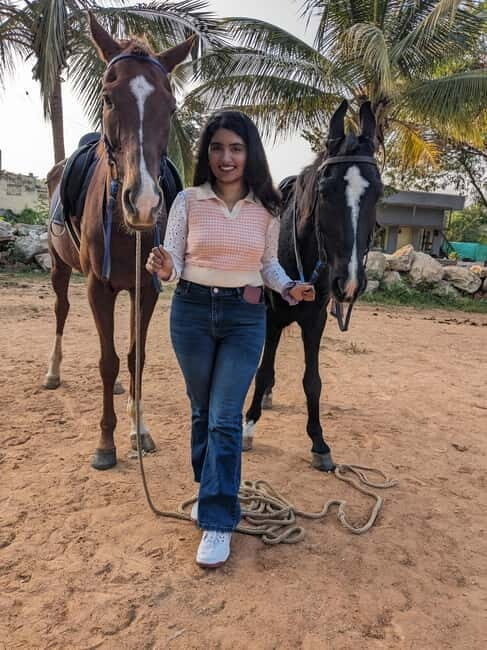 Bangalore: Horse Riding Safari Tour - Meet, feed, and brush: why the horse connection is the real value