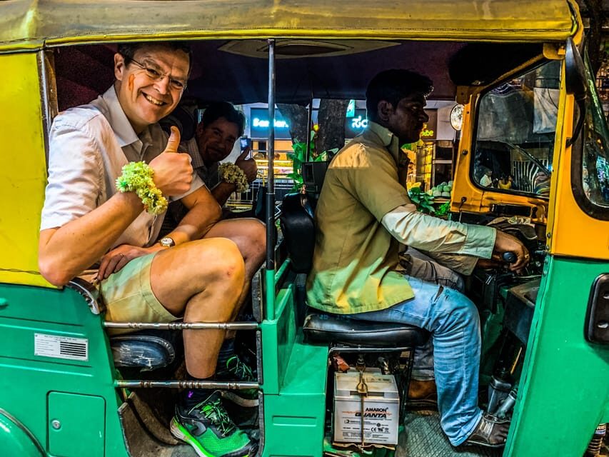 Best of Bangalore in a Tuk Tuk - Private Tour for 3 Hours - Gandhi Bazaar area sensory time and KR Market flower power