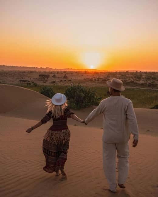 Blissful Half Day Sunset Camel Safari with Musical Evening - The Thar Desert Camel Safari: What You Really Do in the Dunes