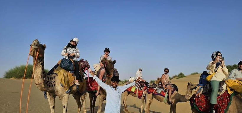 Blissful Half Day Sunset Camel Safari with Musical Evening - Dinner Details: A Pure Veg Buffet That Actually Hits