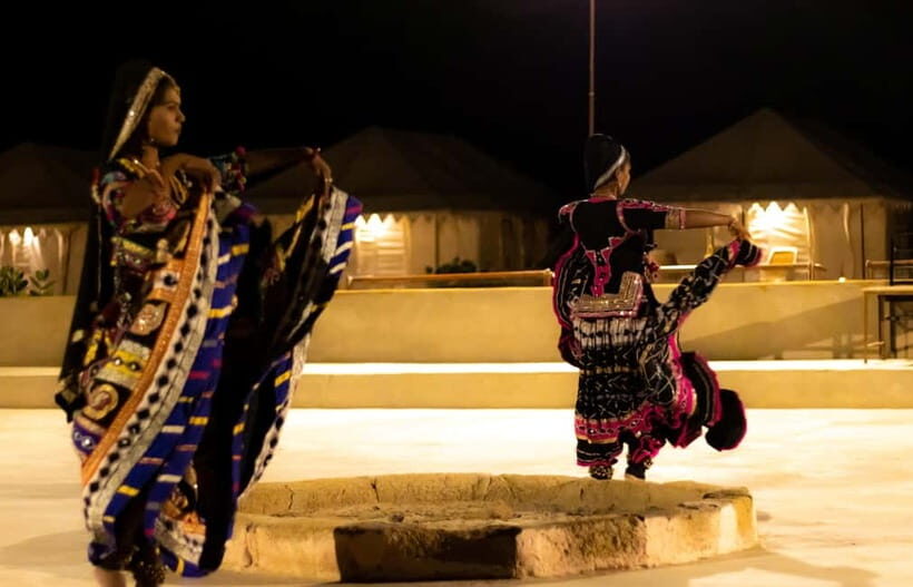 Blissful Half Day Sunset Camel Safari with Musical Evening - Kuldhara Haunted Village Stop: A Fast Photo Break With Atmosphere