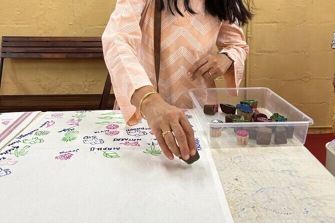 Block/ Eco Printing Workshop - 90 Minutes - Where to Go: RangMudra near Kanakapura Main Rd