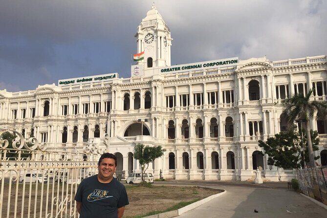 British Architecture Walk, an immersive walking tour in Chennai - Southern Railway Headquarters and Napier Bridge: style meets movement