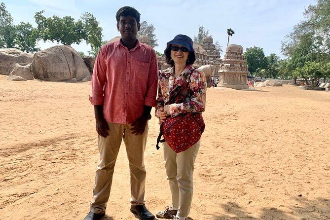 Chennai & Mahabalipuram day trip with private car, Lunch & Guide - Krishna’s Butter Ball: The Quick Stop That’s Somehow the Fun Break