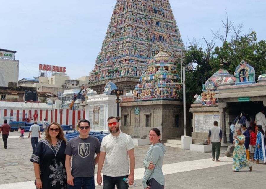 Chennai Walking Tour ( 2 hours guided tour) - The real itinerary vibe: Hindu temples, a Jain stop, and a Christian landmark