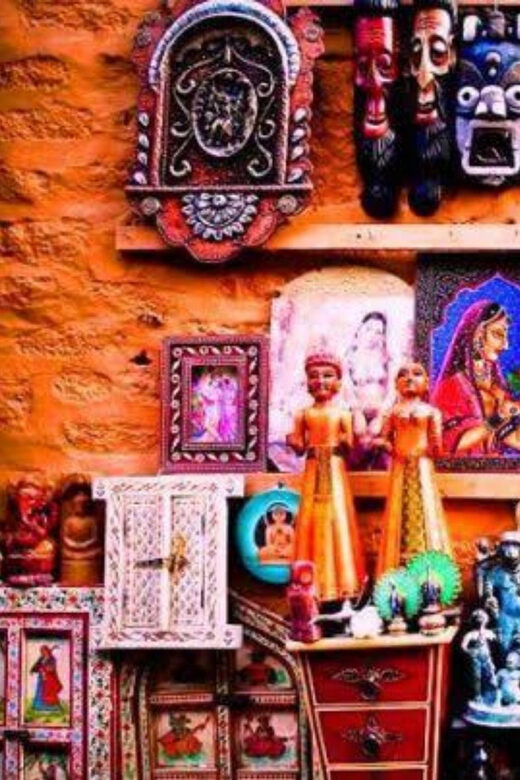 Colorful Markets of Jaisalmer (3 Hour Guided Tour) - Manak Chowk: where you shop like an artisan fan