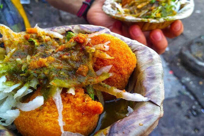 DBC Street Food Safari - Khari Baoli spice market: lassi, chai, and paan