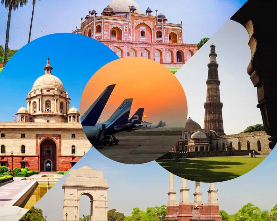 Delhi Airport: Private Layover New Delhi Tour By Car - Akshardham: modern Hindu temple complex with carvings and exhibits