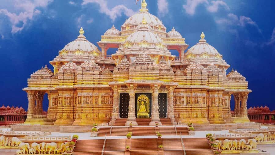 Delhi: Akshardham Temple Tour with Water & Light Show by Car - Sanskruti Darshan boat ride: ancient India in about 12 minutes