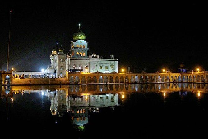Delhi by Evening Tour with Private AC Car, Guide & Dinner - Birla Mandir at night: a calmer contrast to the city rush