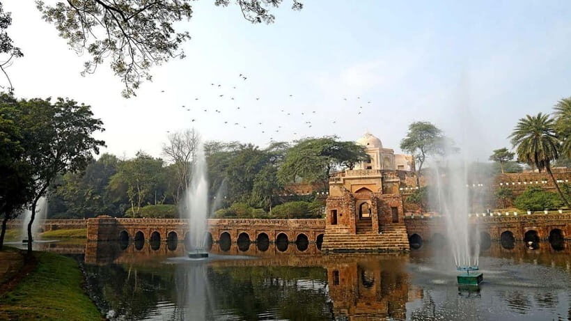 Delhi: Mehrauli Archaeological Park Tour with Hotel Pickup - Key highlights you’ll feel fast