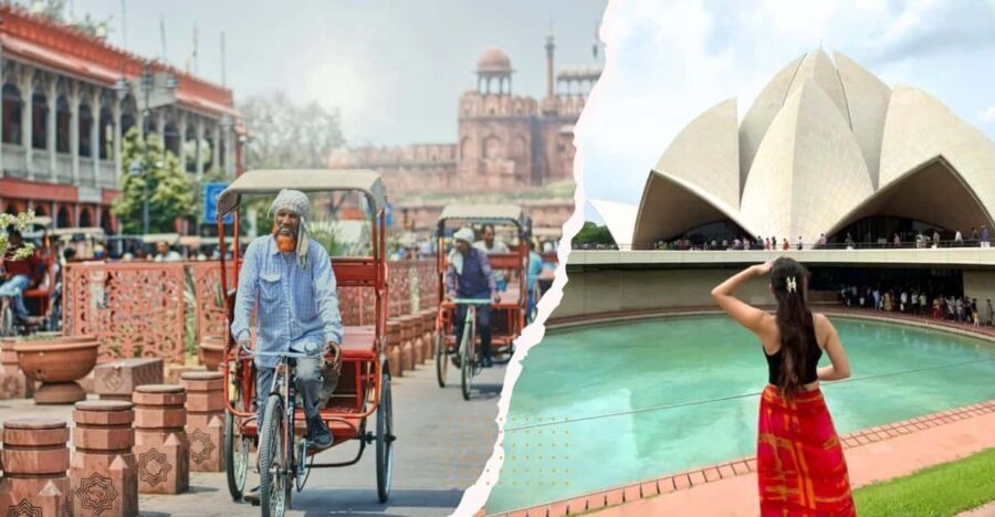 Delhi: Old & New Delhi Private Tour with Rickshaw Ride - Red Fort and the Old Delhi-to-New Delhi shift