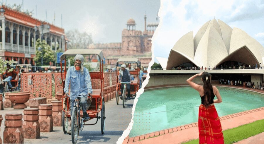 Delhi: Old & New Delhi Private Tour with Rickshaw Ride - Qutub Minar and Humayun’s Tomb: the UNESCO finish that rewards patience