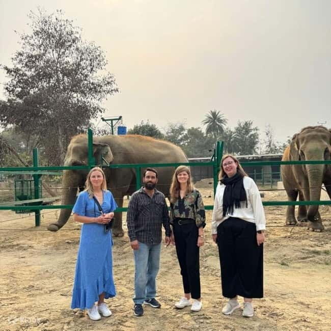 Delhi: Sunrise Taj Mahal & Elephant SOS Tour with Transfers - Skip-the-line Taj Mahal visit: what you’ll actually do
