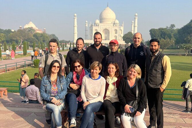 Delhi: Taj Mahal & Agra Day Tour by Superfast Train All Inclusive - Hotel pickup and the morning handoff at Agra station
