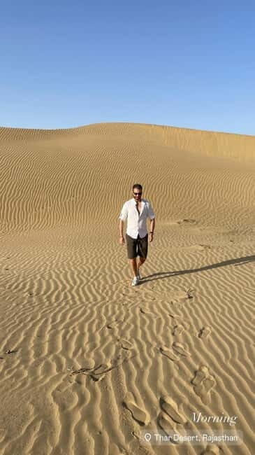 Desert Rose Jaisalmer: Overnight Stay Middle of Thar Desert - Dinner by wood fire, dance show, and the stargazing payoff